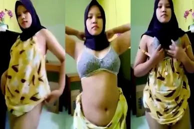 Jilbabers Toket Gede Pake BH Abu-abu Ngentot Rayud