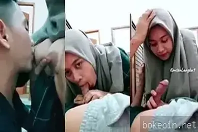Ukhti Jilbab Cantik Ngasih Susu Toket Gede Sampe Ngentot